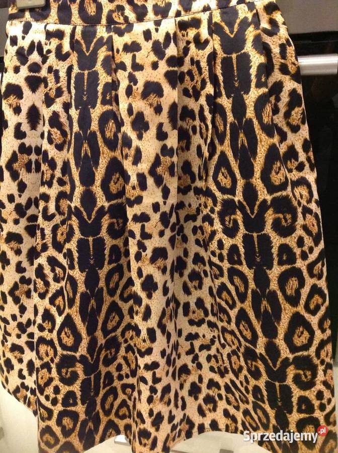 Spódnica Damska SM Panterka Zwierzęcy Print Nowa Sól