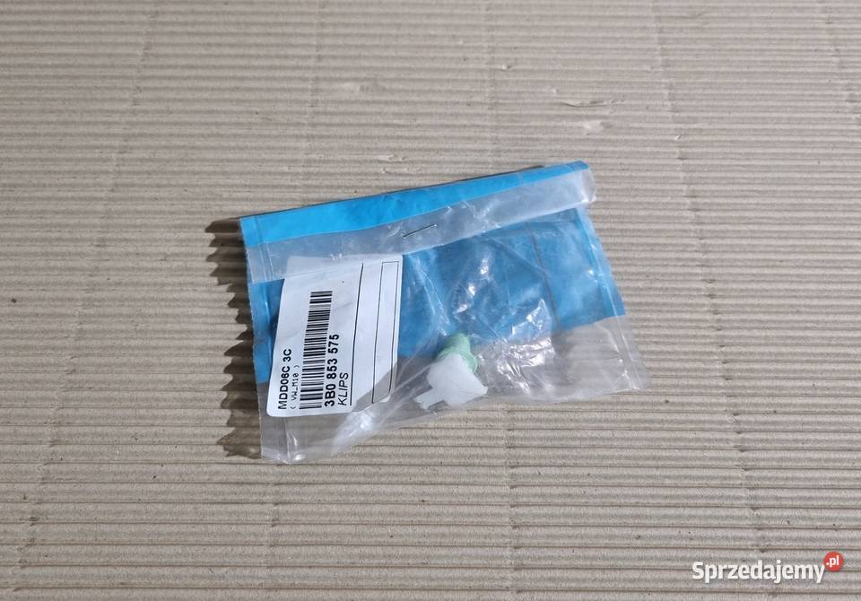 Klips spinka listwy drzwi VW Passat 3B0853575 osobowe Listwy i nakładki Karoseria Bolesławice