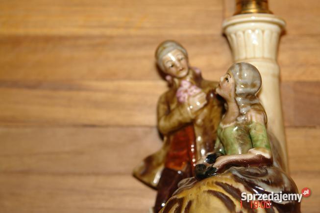 Porcelanowe figurki lampka GRFENTHAL THRINGEN Po Podkowa Leśna
