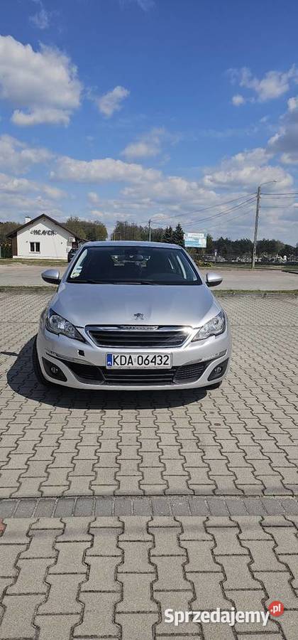 Peugeot 308 Diesel 16HDI 2014r Dąbrowa Tarnowska