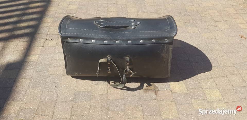 Kufer motocyklowy skórzany Borzęcin Duży