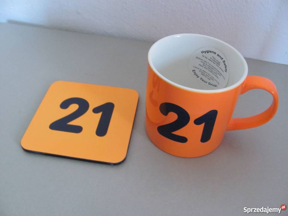 Prezent na 21 urodziny kubek kieliszek do Zamość