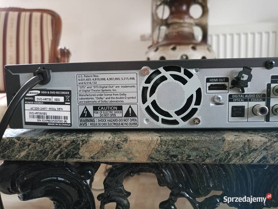 Nagrywarka Samsung DVDHR734 z dyskiem twardym wielkopolskie Drawski Młyn