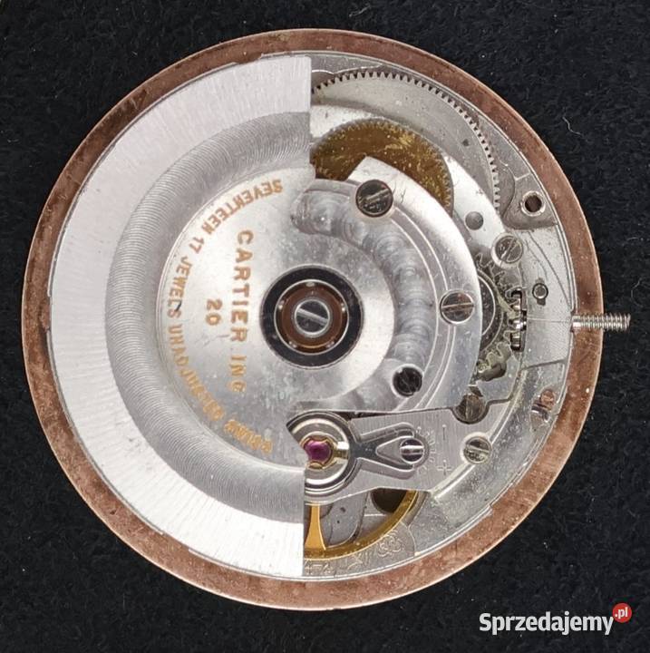 Mechanizm automatyczny Cartier 17 j mechaniczny wielkopolskie