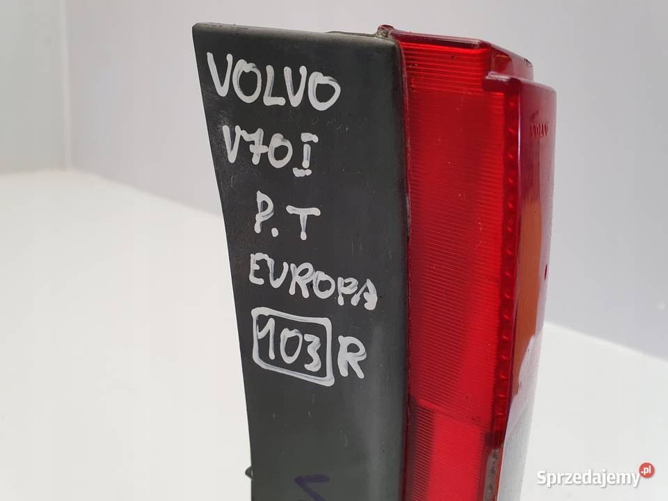 LAMPA PRAWA Volvo V70 I XC70 9600r TYLNA prawy Chełm