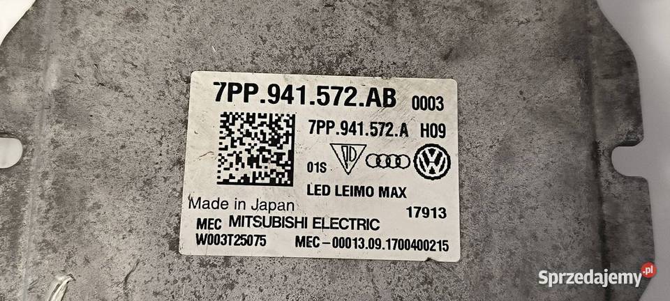 PRZETWORNICA AUDI Q7 II 4M 7PP941572AB Lipno