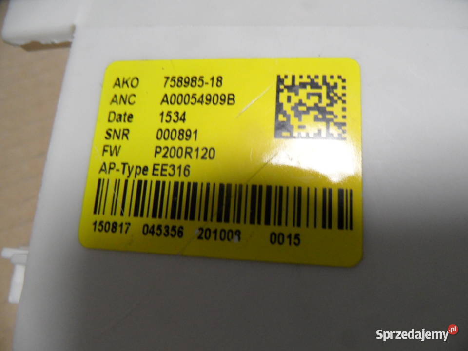 programator zmywarki electrolux ESF75511LX Radlin