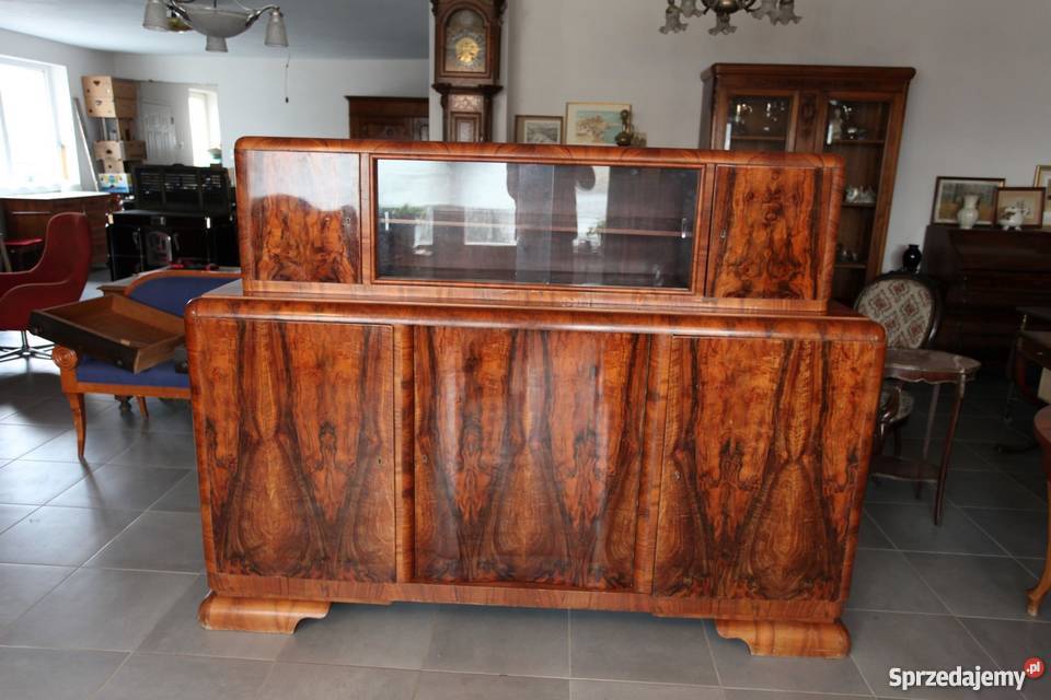 Kredens w stylu Art Deco lata 60 Nieżywięć