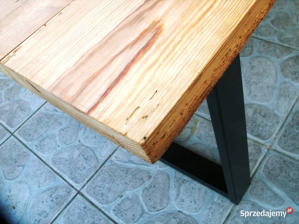 Stary stolik ława stół retro loft stare drewno Ełk sprzedam