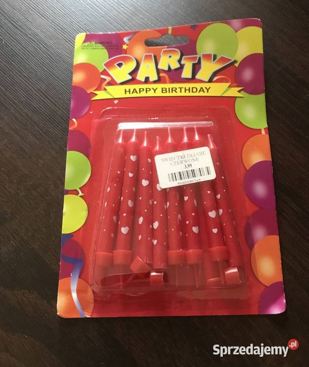 Świeczki czerwone Pozostałe Siemiatycze