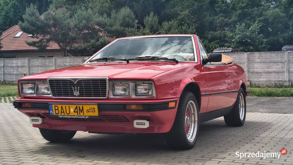 Maserati Biturbo Spyder Zagato 25l 1986 Stan łódzkie