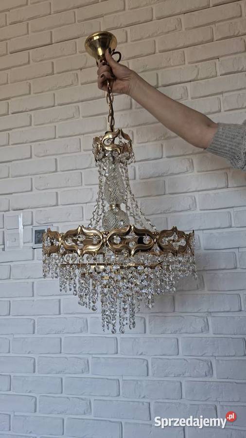 Żyrandol z kryształkami Bydgoszcz