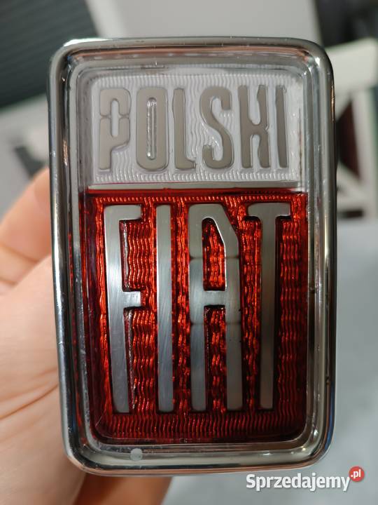 Znaczek emblemat Polski Fiat Cieszyn