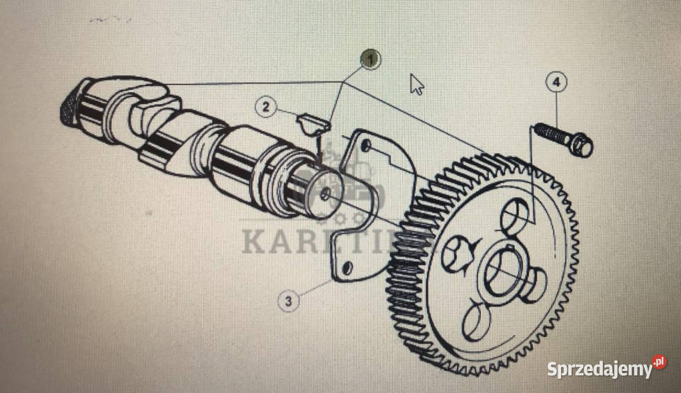 CLAAS 60 0502 595 460 0502 895 9wałek Jastrzębniki