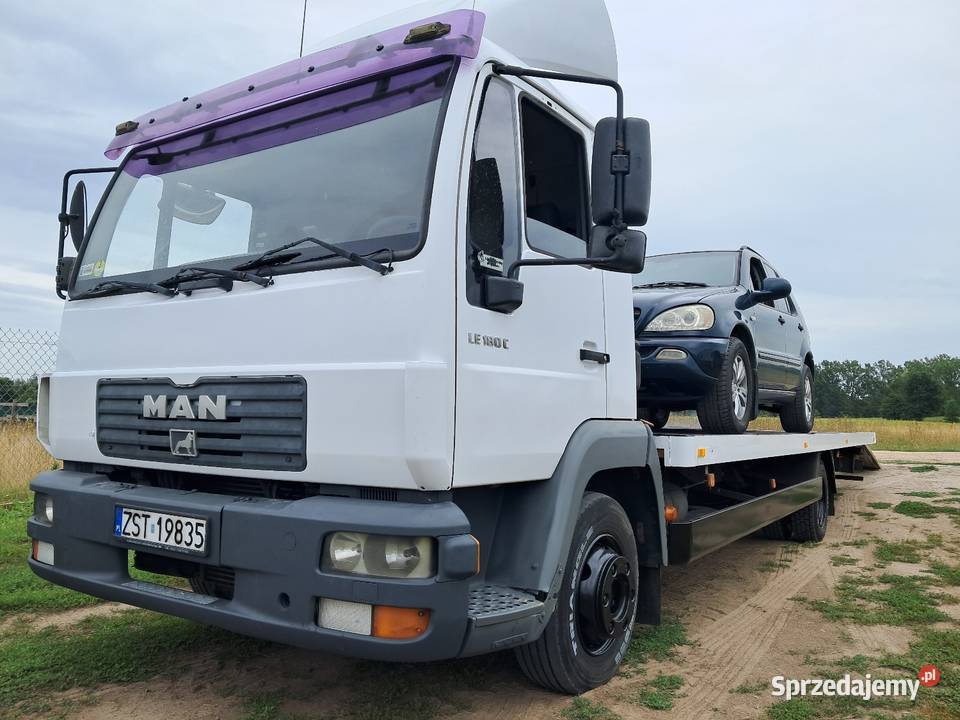 03Man LE 180C Laweta Najazd Pomoc Drogowa Gorzów Wielkopolski