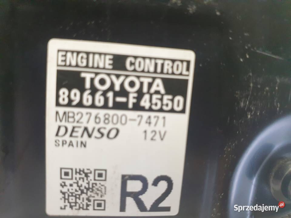Toyota CHR 18 Hybrid STEROWNIK SILNIKA komputer Janów sprzedam