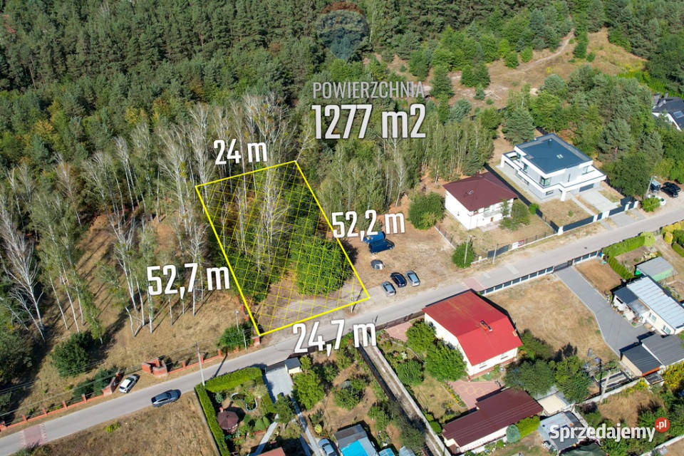 Konstancinurokliwa działka budowlana mediaMPZP budowlana Konstancin-Jeziorna