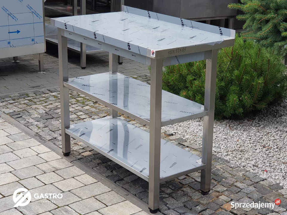 Stół gastronomiczny nierdzewny 200x60x85 Meble Ostrów Wielkopolski