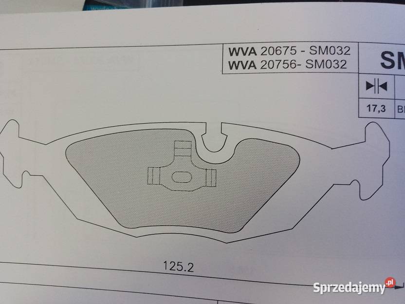 Klocki hamulcowe kpl tył BMW 3 E30 5 E28 6 E24 7 Olsztyn sprzedam