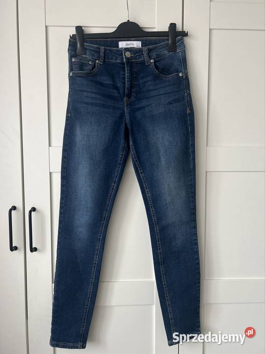 Jeansy push up XS jeansy slim