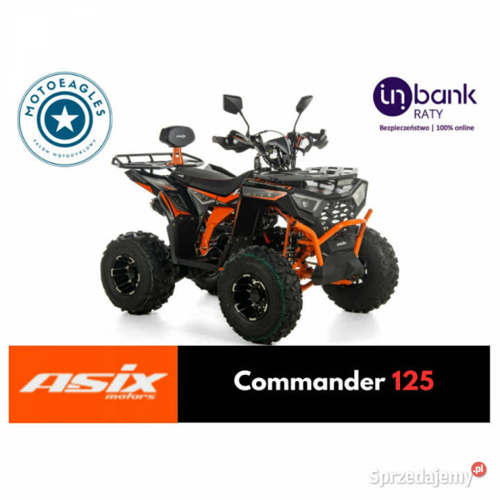 ASIX Inny Quad ASIX Commander 125 Transport Raty 8KM Stare Miasto