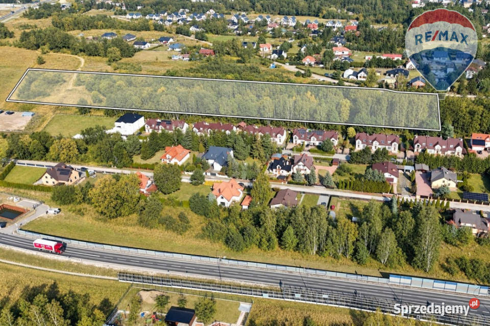 Grunty inwestycyjne 338 ha Kozery Grodzisk Maz utwardzona Nieruchomości
