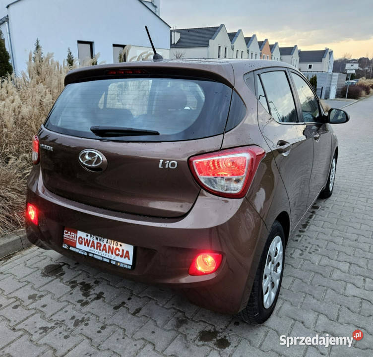 Hyundai i10 67 Zadbany Serwis GwarancjaRata480 klimatyzacja Śrem
