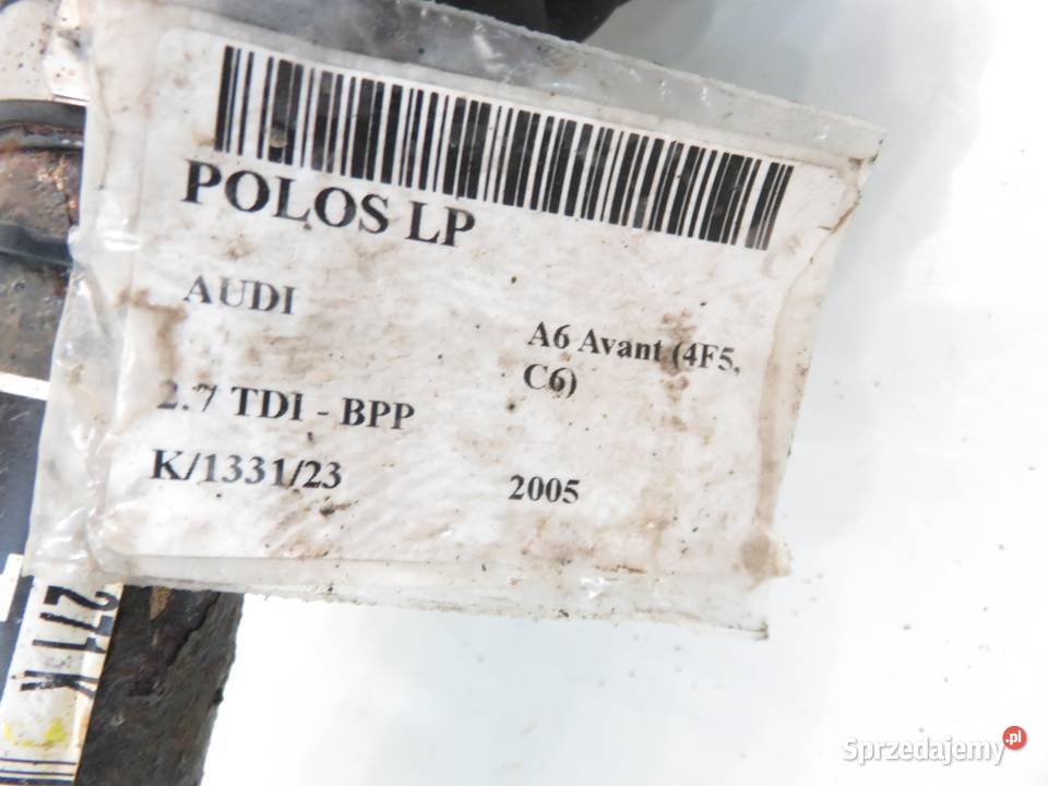 PÓŁOŚ LEWA PRZEDNIA AUDI A6 C6 27 TDI 4F0407271K małopolskie sprzedam