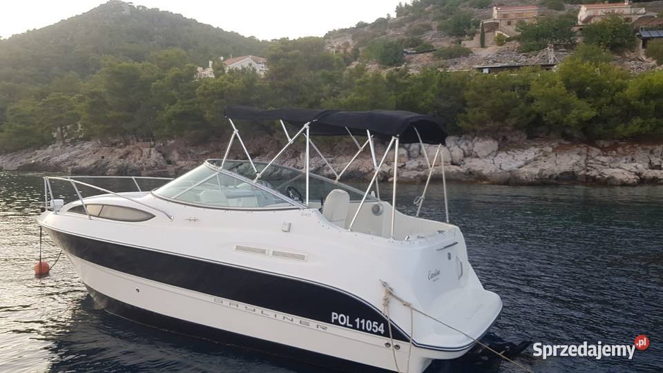 Bayliner 245 Cruiser Jacht Motorowy z Przyczepą Żeglarstwo wielkopolskie Nowe Skalmierzyce