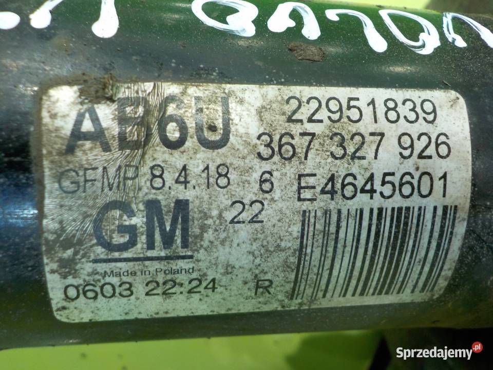 VOLVO V70 III 24 D5 AUT 08 KOMBI mcpherson osobowe Amortyzatory