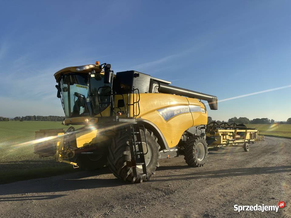 Holland CX 8080 2008 Poziomowanie sit Zbożowe Zbożowe Szklarnia