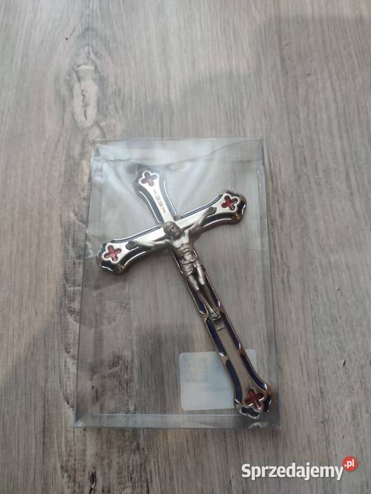 Krzyż metalowy katolicki Jelenia Góra