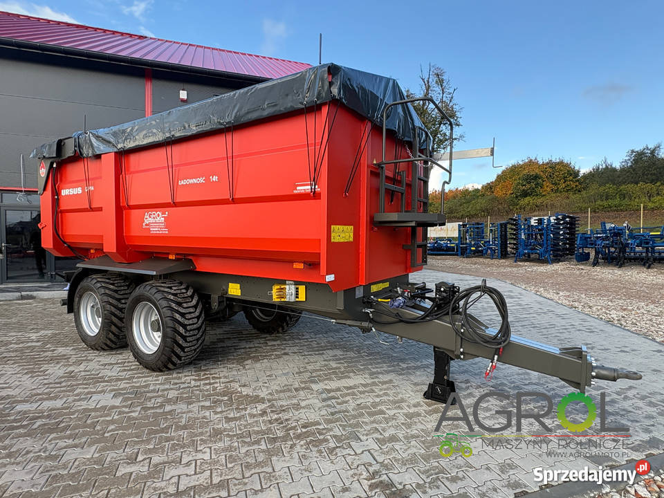 Przyczepa skorupowa URSUS D 914 14 ton PRONAR Iława