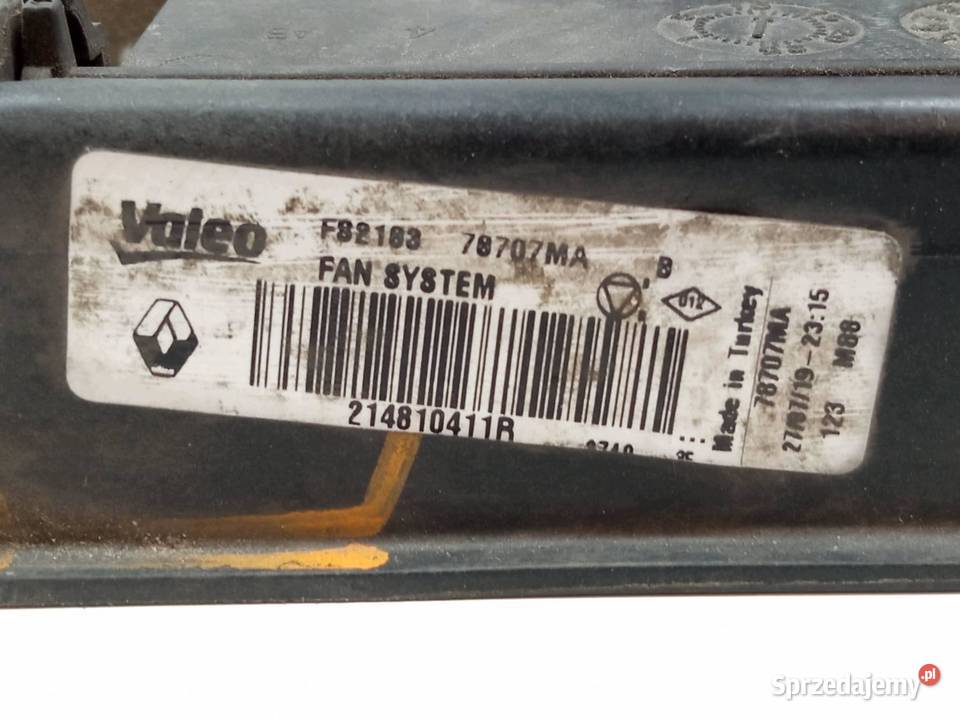 WENTYLATOR CHŁODNICY 13 TCE RS 214810411R Wentylatory chłodnicy