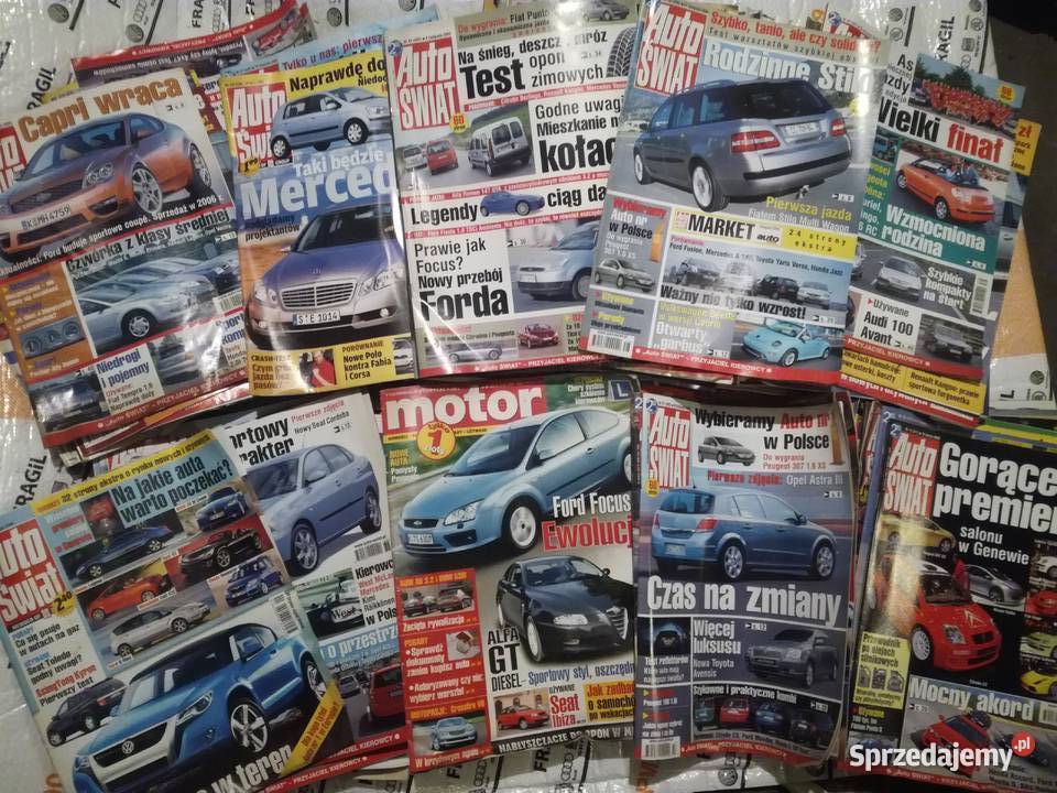 Gazetyczasopisma AutoŚwiatMotoryzacja 100 9805r Kraków