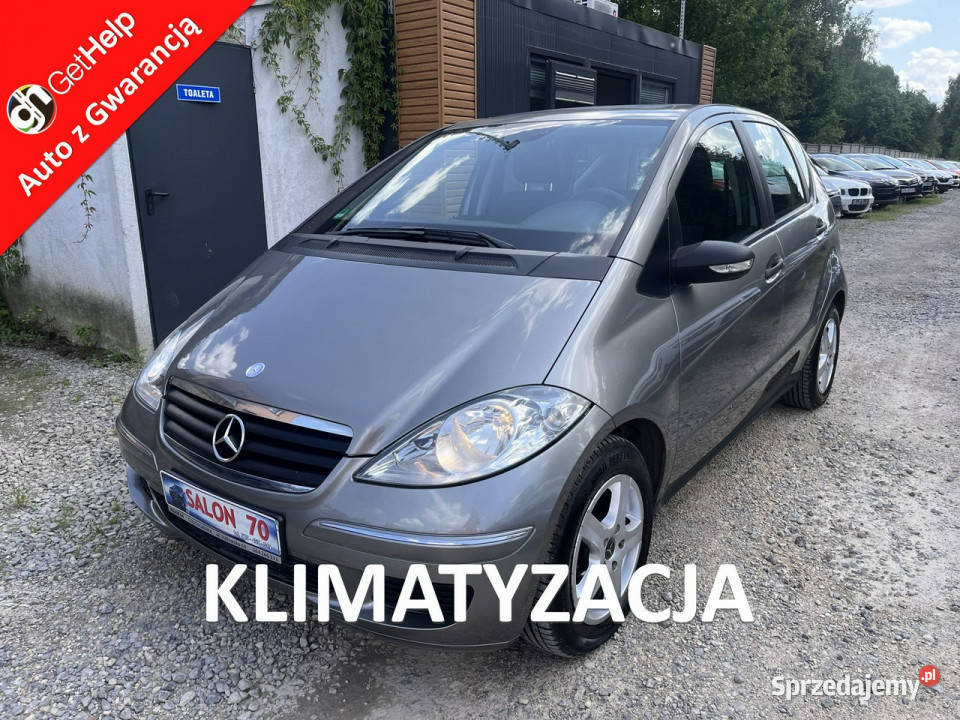 Mercedes A 150 15 Zarejestrowany Klima Alu El czujnik zmierzchu Częstochowa sprzedam