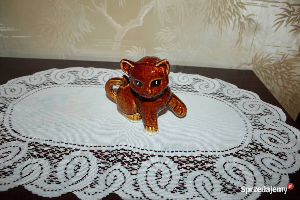 Kotek Porcelit Ceramika PRL Chorzów