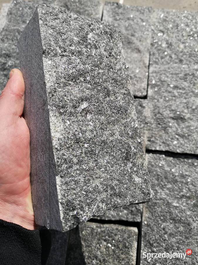 CZARNA kostka brukowa Granitowa na podjazdy Marki sprzedam