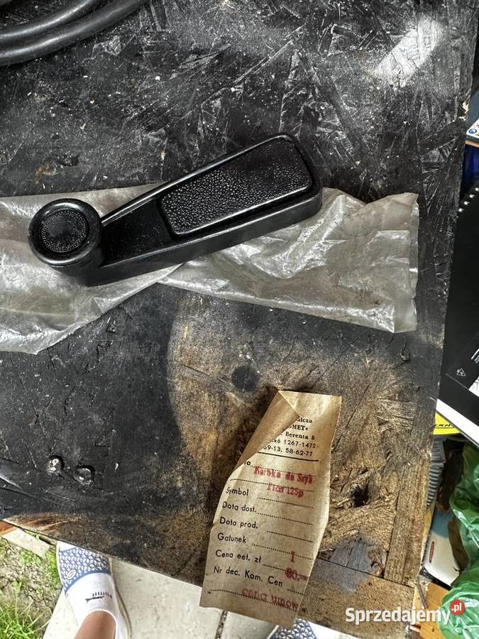 Korbką szyby Fiat 125 p Części samochodowe Skawica