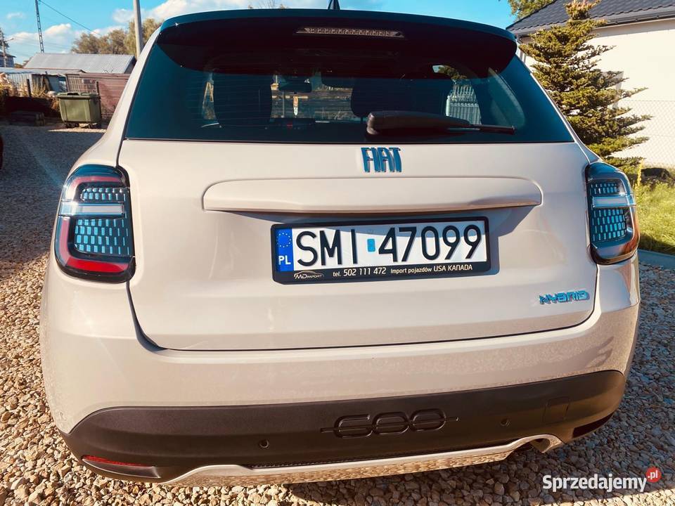 Fiat 600 24 listopad hybryda 12 100 Mikołów