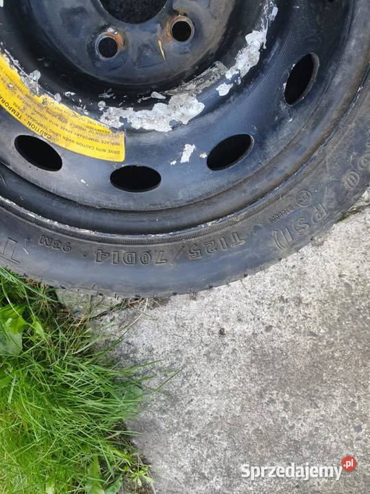 Koło dojazdowe dojazdówka 14 Chrysler Dodge Neon Koła dojazdowe