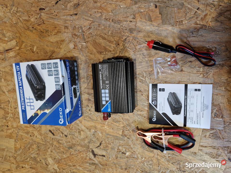 Przetwornica napięcia 12V230V 250500W geko Głogowa sprzedam