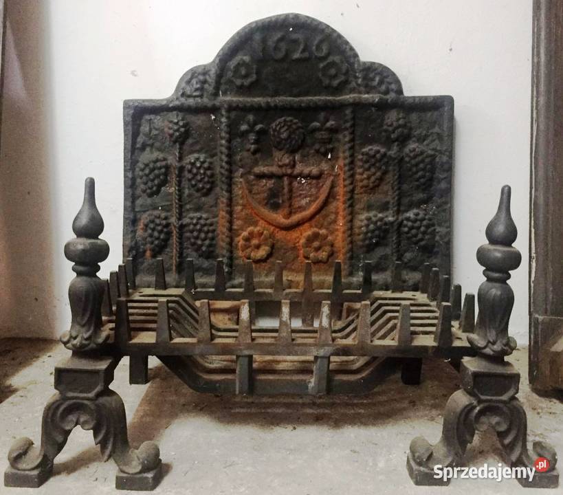 KominekPłyta tylna z rusztem z 1620 r