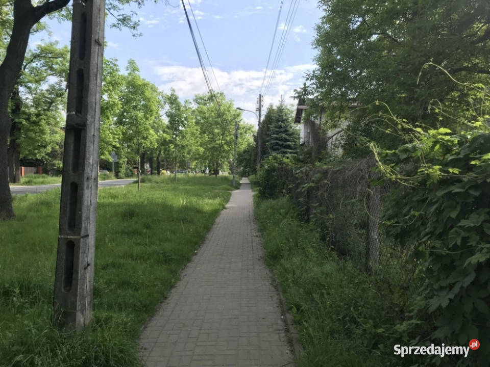 Bezpośrednio Na sprzedaż działka budowlana o Warszawa sprzedam