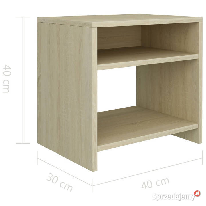 Szafka nocna dąb sonoma 40x30x40 materiał mazowieckie Warszawa
