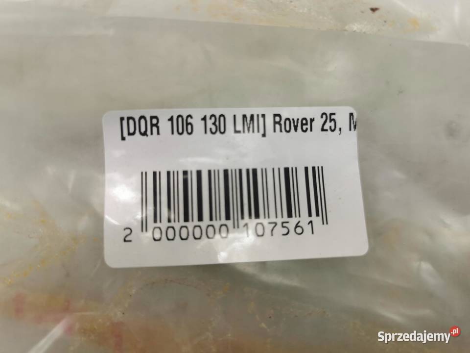 LISTWA ZDERZAKA LEWY TYŁ ROVER 200 25 DQR100970 osobowe sprzedam