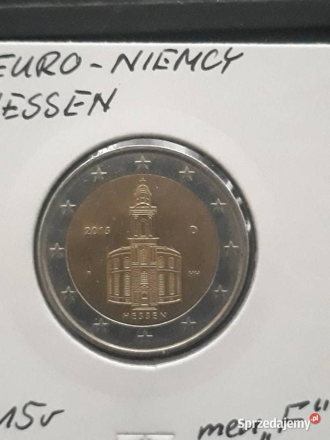 2 Euro Niemcy 2015 r Hessen men F Konin