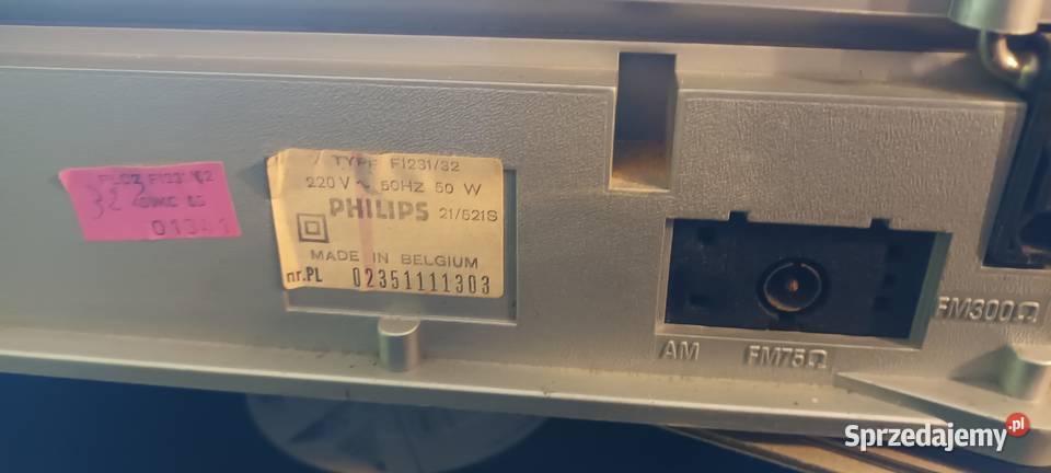Philips gramofon deck I tuner radiowy w jednym Kadzidło