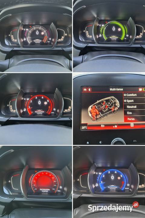 Renault Scenic IV 13TCE 140 2021r FULL LED Gorzów Wielkopolski