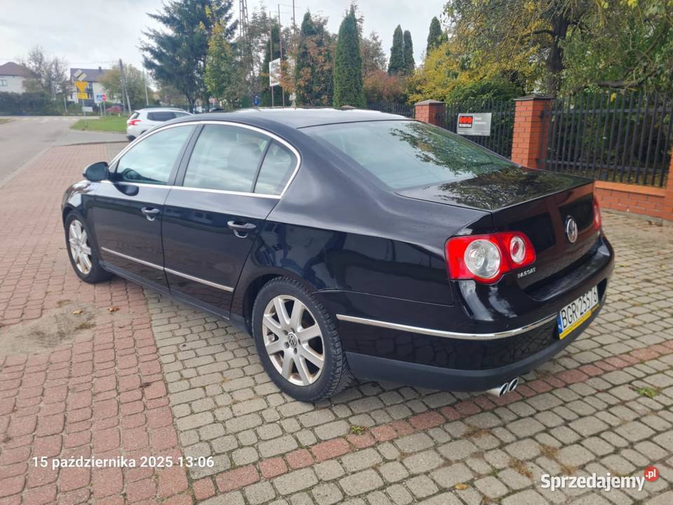 VW PASSAT Z GAZEM 2008r benzyna+LPG Grajewo sprzedam